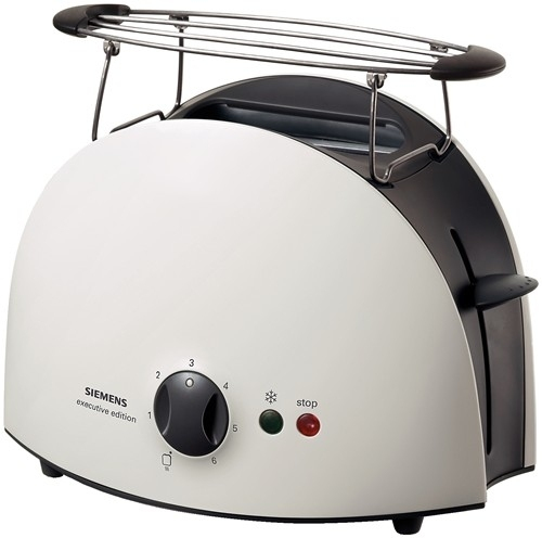 TT61101 Siemens TT61101 tostapane 2 fettae Bianco 900 W TT61101 Siemens TT61101 tostapane 2 fettae Bianco 900 W