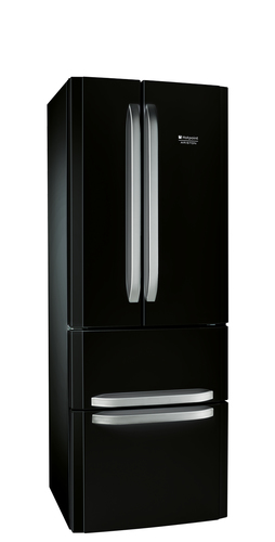 E4D AAA B C - Hotpoint E4D AAA B C frigorifero side-by-side Libera  installazione 402 L Nero - Frigoriferi side by side - Frigoriferi - Negozi  Elettronica Roma - Radionovelli