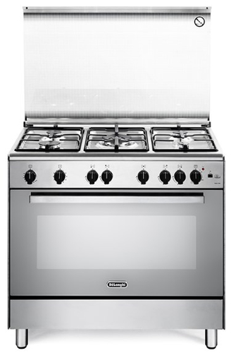 DGVX96ED - De'Longhi DGVX 96 ED cucina Cucina freestanding Gas Acciaio  inossidabile A - Cucine a gas - Cottura - Negozi Elettronica Roma -  Radionovelli