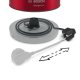 Bosch TWK4P434 bollitore elettrico 1,7 L 2400 W Nero, Rosso 9