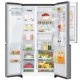 LG GSJ961PZVZ frigorifero side-by-side Libera installazione 601 L F Acciaio inox 8