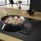 Miele KMDA 7633 FL Nero Da incasso 80 cm Piano cottura a induzione 4 Fornello(i) Cappa da incasso 3