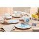 Villeroy & Boch Montauk Beachside Vassoio da colazione Rotondo Porcellana Blu, Bianco 1 pz 4