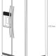 Whirlpool WD6078A frigorifero side-by-side Libera installazione Acciaio inox 5
