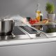 Miele CSDA 1010 piano cottura Nero, Acciaio inox Da incasso Piano cottura a induzione 4 Fornello(i) Cappa da incasso 5