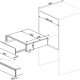 Smeg CTPS313X accessorio e componente per forno Argento Acciaio inox Cassetto 5