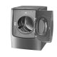 LG DLEX5000V asciugatrice Libera installazione Caricamento frontale Grafite 5