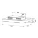 Best Cirrus Draw Integrato a soffitto Acciaio inox 600 m³/h 3