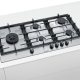 Bosch Serie 6 PCS9A5C90N piano cottura Acciaio inox Da incasso Gas 5 Fornello(i) 3