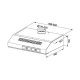 Franke FTT 6122 XS Integrato Nero, Grigio 290 m³/h 3
