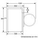 Bosch Serie 6 WTW87641ES asciugatrice Libera installazione Caricamento frontale 8 kg A+++ Bianco 7