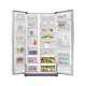 Samsung RS54N3003SA frigorifero side-by-side Libera installazione 552 L F Argento 6