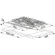 Franke FHM 705 4G TC OA C Crema Da incasso 70 cm Gas 5 Fornello(i) 3