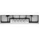 AEG HG755450SM Acciaio inox Da incasso 75 cm Gas 5 Fornello(i) 3