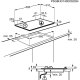AEG HG654550SY Acciaio inox Da incasso 60 cm Gas 4 Fornello(i) 11