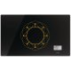 Whirlpool SMF 9010 C/NE/IXL piano cottura Nero Da incasso 80 cm Piano cottura a induzione 5 Fornello(i) 3