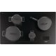 Whirlpool SMF 9010 C/NE/IXL piano cottura Nero Da incasso 80 cm Piano cottura a induzione 5 Fornello(i) 5