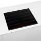 Bosch Serie 8 PXX675DV1E piano cottura Alluminio, Nero, Acciaio spazzolato Da incasso 60 cm Piano cottura a induzione 4 Fornello(i) 4