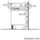 Bosch Serie 8 PXX675DV1E piano cottura Alluminio, Nero, Acciaio spazzolato Da incasso 60 cm Piano cottura a induzione 4 Fornello(i) 8