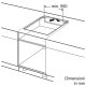 Bosch Serie 6 PVQ651FC5E piano cottura Nero Da incasso 60 cm Piano cottura a induzione 4 Fornello(i) 6