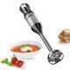 Bosch ErgoMixx MS62M6110 frullatore 0,6 L Frullatore ad immersione 1000 W Nero, Acciaio inox 7