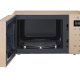 LG MH6535GIAS forno a microonde Superficie piana Microonde combinato 25 L 1000 W Oro 3