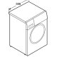 Bosch Serie 4 WTH83001FF asciugatrice Libera installazione Caricamento frontale 7 kg A+ Bianco 5