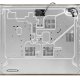 Whirlpool AKR318/IX piano cottura Acciaio inox Da incasso 75 cm Gas 5 Fornello(i) 4
