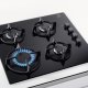 Electrolux EGG6407K Nero Da incasso 59 cm Gas 4 Fornello(i) 8