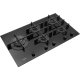 Whirlpool GOW 9553/NB piano cottura Nero Da incasso 86 cm Gas 5 Fornello(i) 12