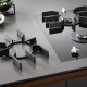 Miele CS 7102-1 FL Nero Da incasso 37.8 cm Gas 2 Fornello(i) 3