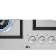 AEG HGB64301UM Acciaio inox Da incasso 60 cm Gas 4 Fornello(i) 3