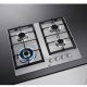AEG HGB64301UM Acciaio inox Da incasso 60 cm Gas 4 Fornello(i) 9