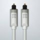 XtremeMac TOSLINK fiber optic audio, 2m cavo InfiniBand e in fibra ottica Grigio 3