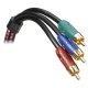 AudioQuest 3881140086 cavo video e componente (YPbPr) 2 m 3 x RCA Multicolore 3