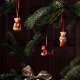 Villeroy & Boch Nostalgic Ornaments Ornamento per albero di Natale Porcellana Beige, Marrone, Verde, Rosso 3 pz 3