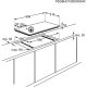 AEG HKB95440NB Nero Da incasso 90 cm Gas 5 Fornello(i) 9