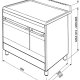 Smeg SCB92MFX5 cucina Elettrico Gas Acciaio inox 3