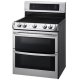 LG LDE5415ST cucina Elettrico Acciaio inox 6