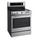 LG LRE4211ST cucina Elettrico Nero, Acciaio inox 5