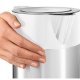 Bosch TWK7201GB bollitore elettrico 1,7 L 3000 W Acciaio inox, Bianco 9