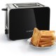 Bosch TAT7203GB tostapane 2 fetta/e 1050 W Nero, Acciaio inox 6