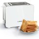 Bosch TAT7201GB tostapane 2 fetta/e 1050 W Acciaio inox, Bianco 4