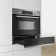 Bosch Serie 6 BIC510NS0B cassetti e armadi riscaldati 23 L 400 W Nero, Acciaio inox 4