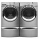 Whirlpool WFW95HEDC lavasciuga Libera installazione Caricamento frontale Argento 8