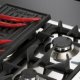 Foster Professionale.5F.STD Acciaio inox Da incasso Gas 5 Fornello(i) 4
