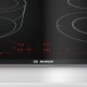 Bosch Serie 8 PKM695DV1D piano cottura Nero, Acciaio inox Da incasso Ceramica 4 Fornello(i) 6