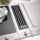 Miele CSDA 1020 piano cottura Nero, Acciaio inox Da incasso Combi 2 Fornello(i) Cappa da incasso 3