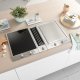 Miele CSDA 1020 piano cottura Nero, Acciaio inox Da incasso Combi 2 Fornello(i) Cappa da incasso 4