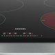 Siemens iQ100 ET651FEN1E piano cottura Nero Da incasso Ceramica 4 Fornello(i) 5